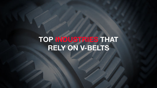 Top industries that rely on v-belts and v-belt systems